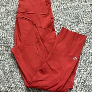 Lululemon Orange Leggings